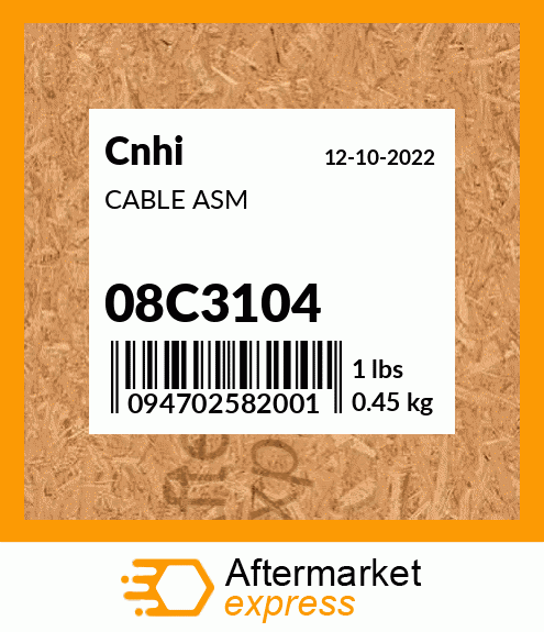 CABLE ASM 08C3104