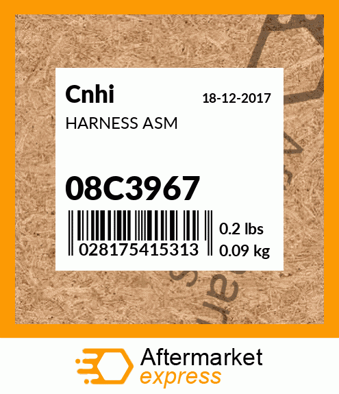HARNESS ASM 08C3967