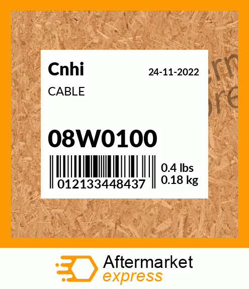CABLE 08W0100