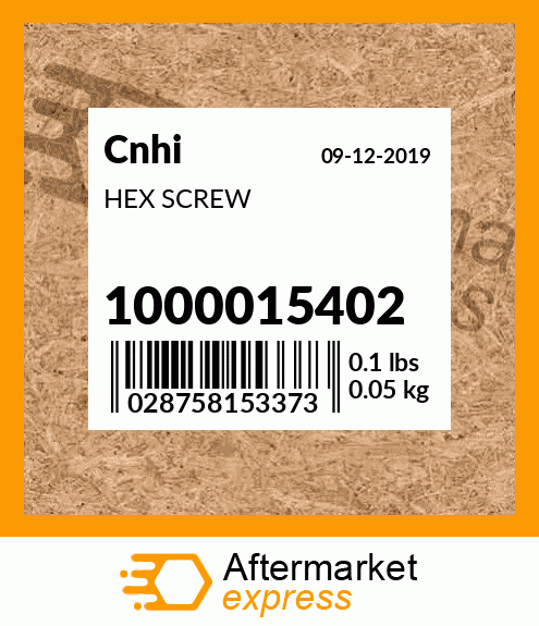 HEX SCREW 1000015402