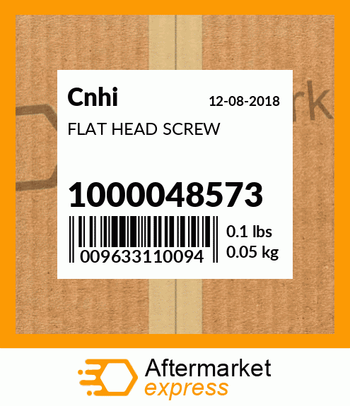 FLAT HEAD SCREW 1000048573