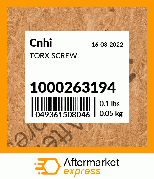 TORX SCREW 1000263194