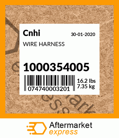 WIRE HARNESS 1000354005