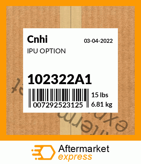 IPU OPTION 102322A1