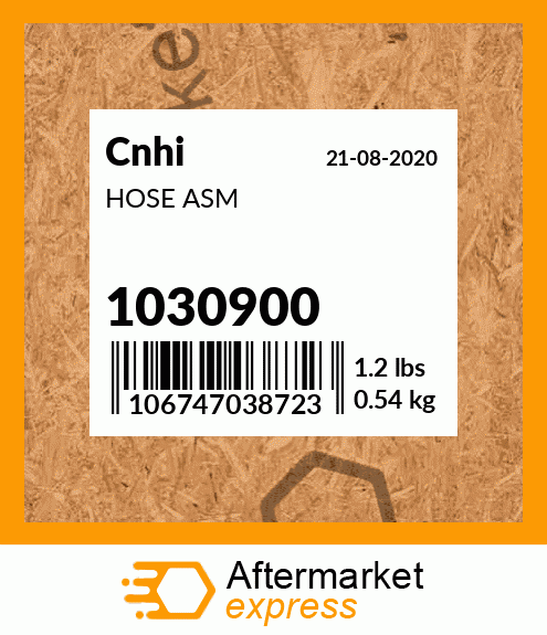 HOSE ASM 1030900