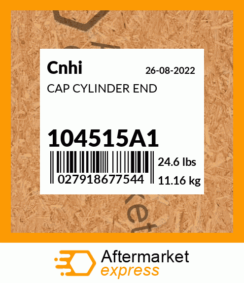 CAP CYLINDER END 104515A1