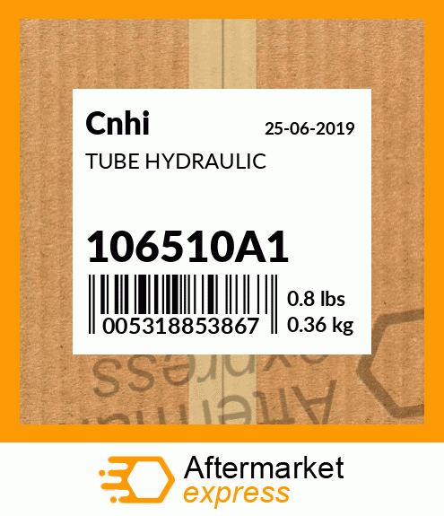 TUBE HYDRAULIC 106510A1
