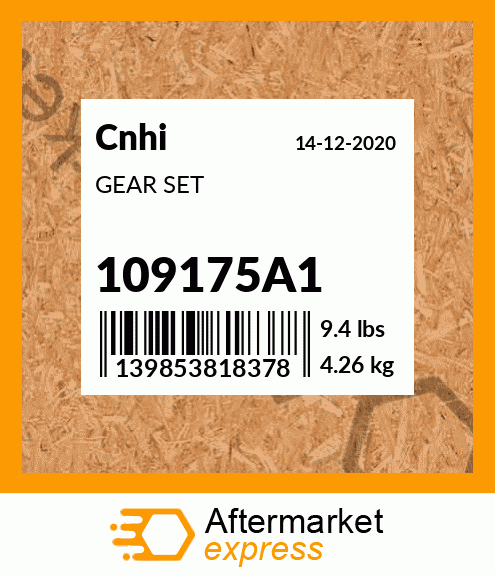GEAR SET 109175A1