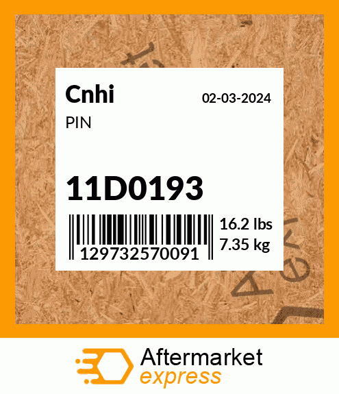 PIN 11D0193