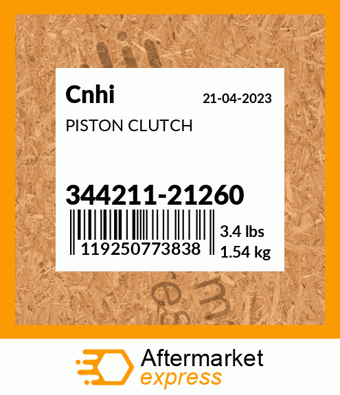 PISTON CLUTCH 344211-21260