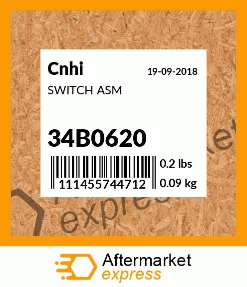 SWITCH ASM 34B0620