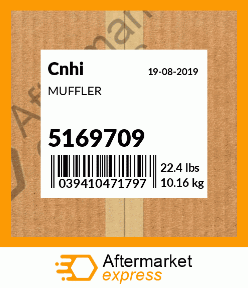 MUFFLER 5169709