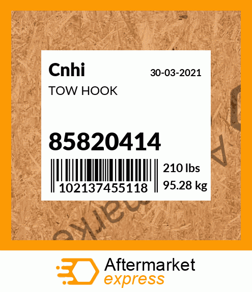 TOW HOOK 85820414