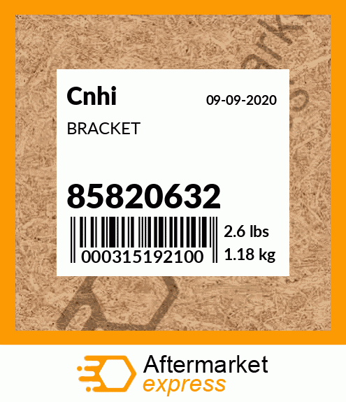 BRACKET 85820632