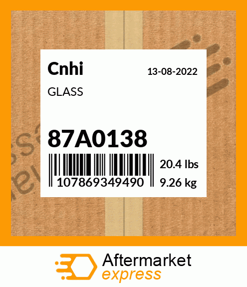 GLASS 87A0138