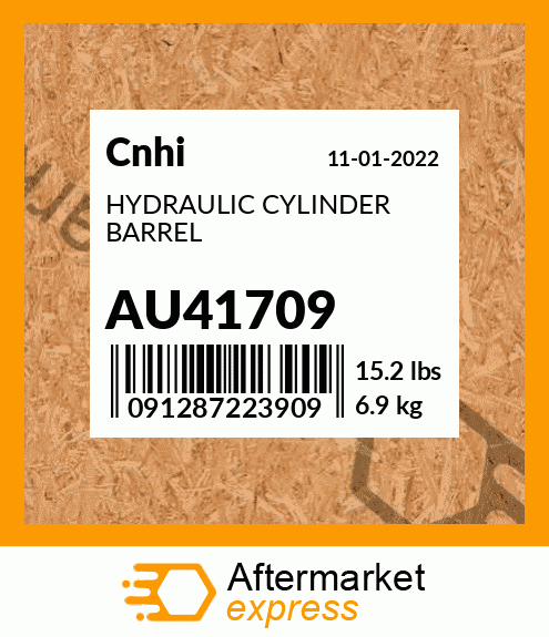 HYDRAULIC CYLINDER BARREL AU41709