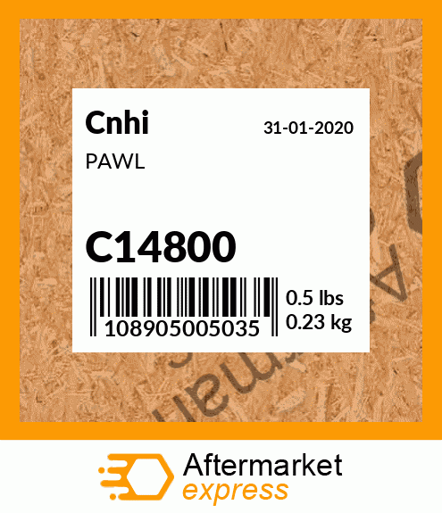 PAWL C14800