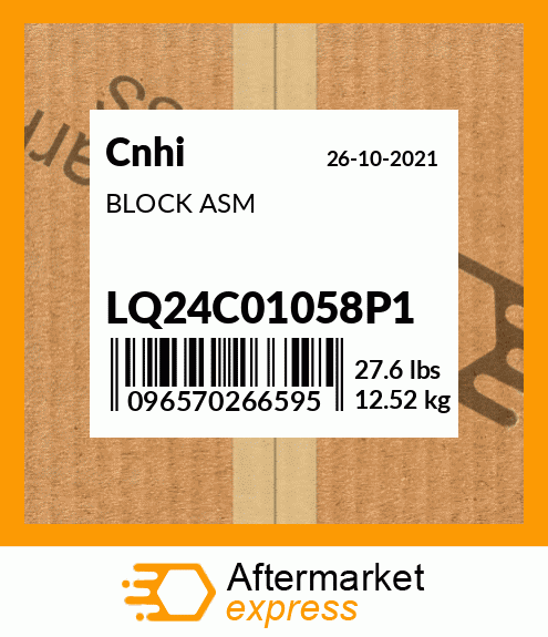 BLOCK ASM LQ24C01058P1