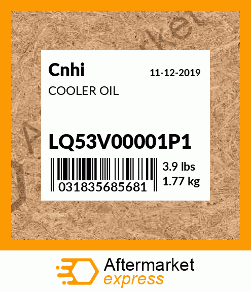 COOLER OIL LQ53V00001P1