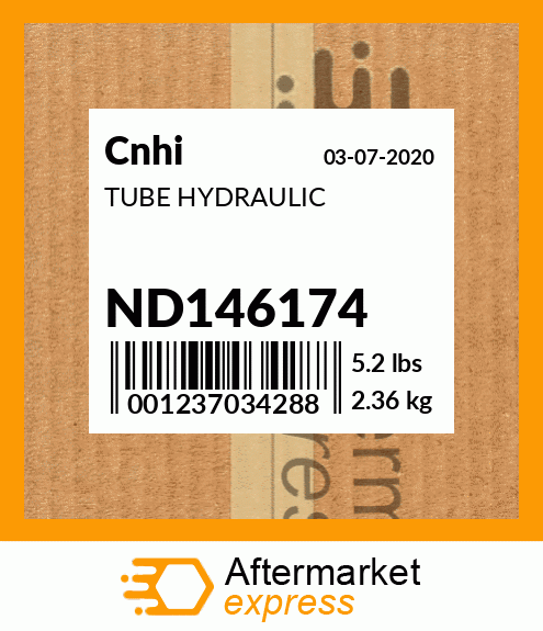 TUBE HYDRAULIC ND146174