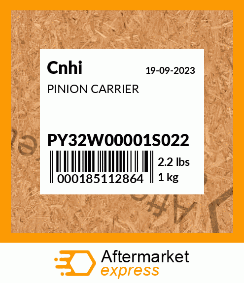 PINION CARRIER PY32W00001S022