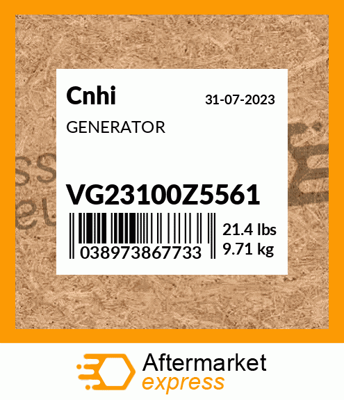 GENERATOR VG23100Z5561