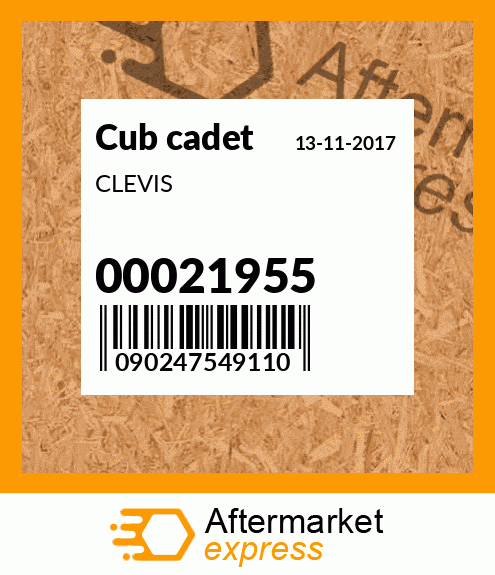 CLEVIS 00021955