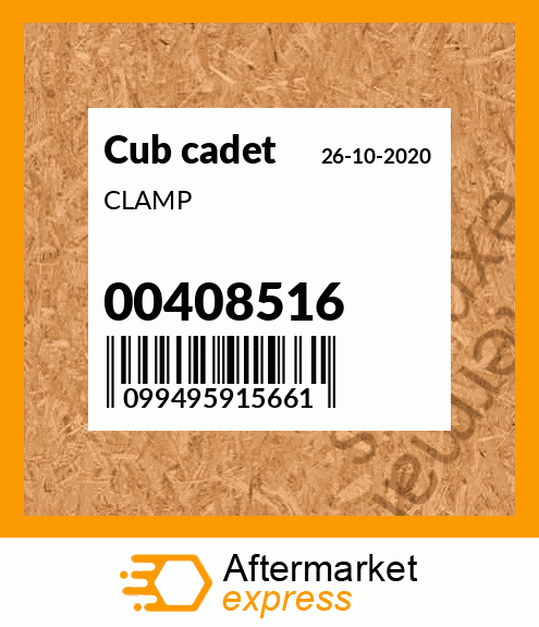 CLAMP 00408516