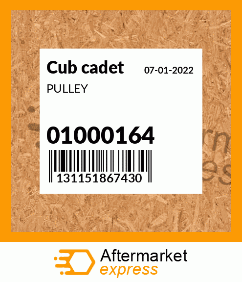 PULLEY 01000164