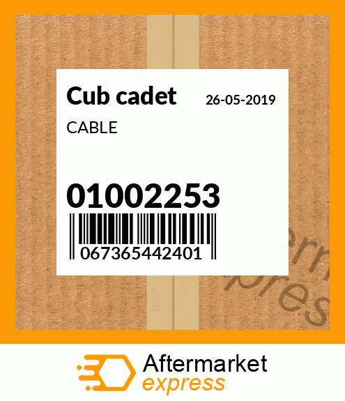 CABLE 01002253