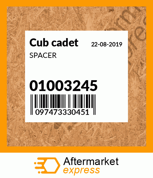 SPACER 01003245