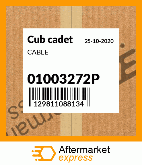 CABLE 01003272P