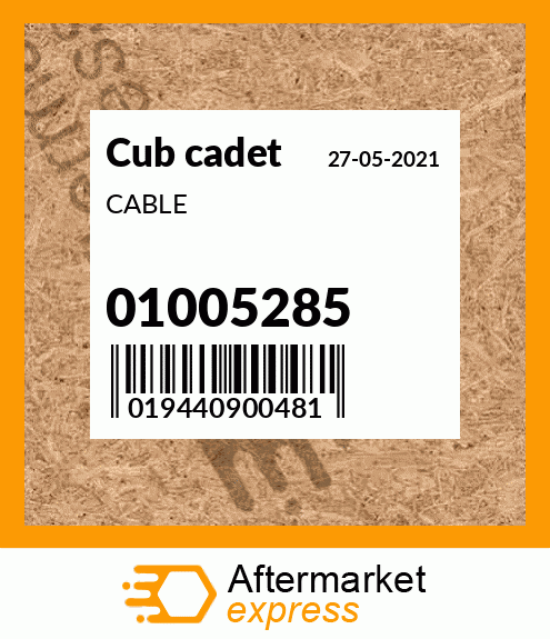 CABLE 01005285