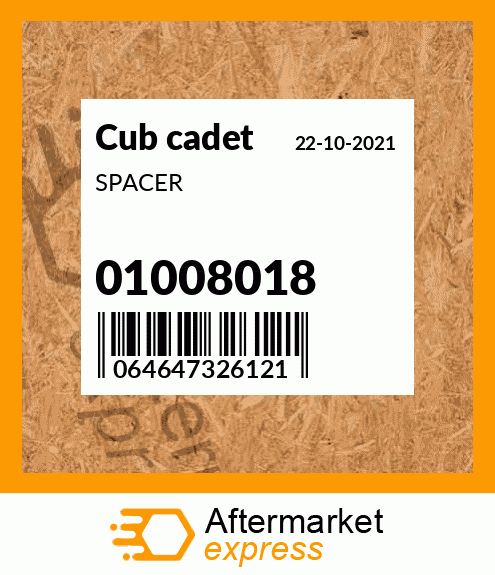 SPACER 01008018