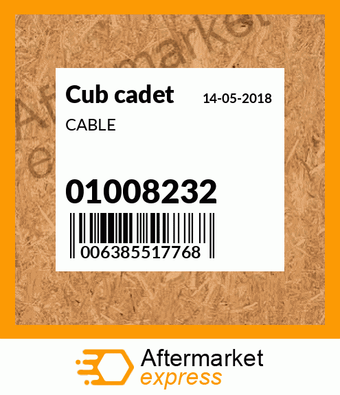 CABLE 01008232