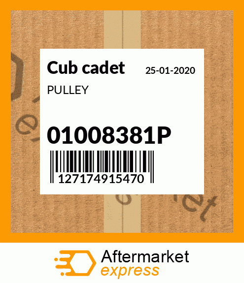 PULLEY 01008381P