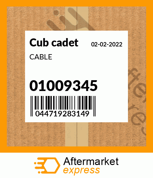 CABLE 01009345