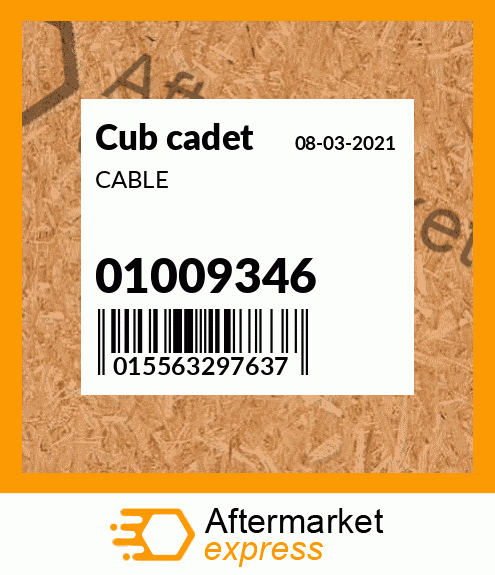 CABLE 01009346