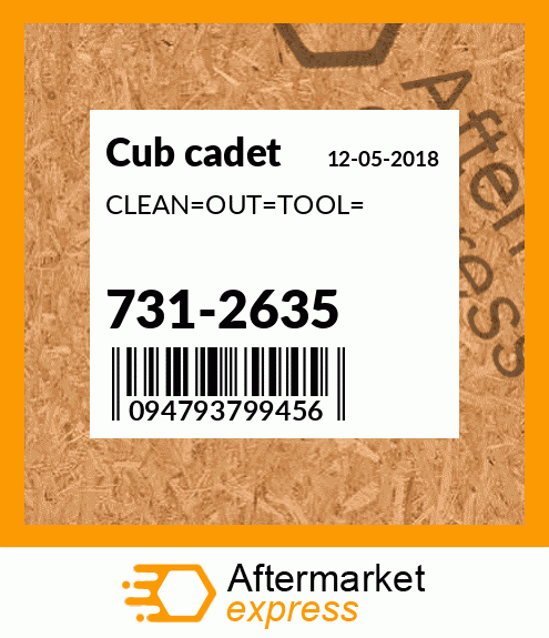 CLEAN_OUT_TOOL_ 731-2635