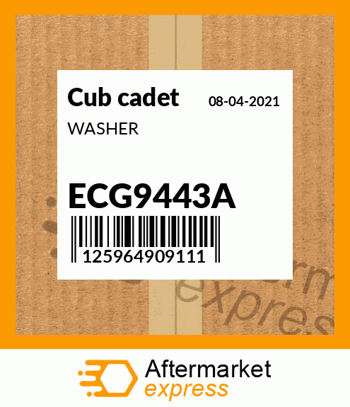 WASHER ECG9443A