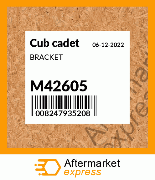 BRACKET M42605