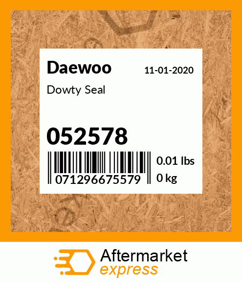 Dowty Seal 052578