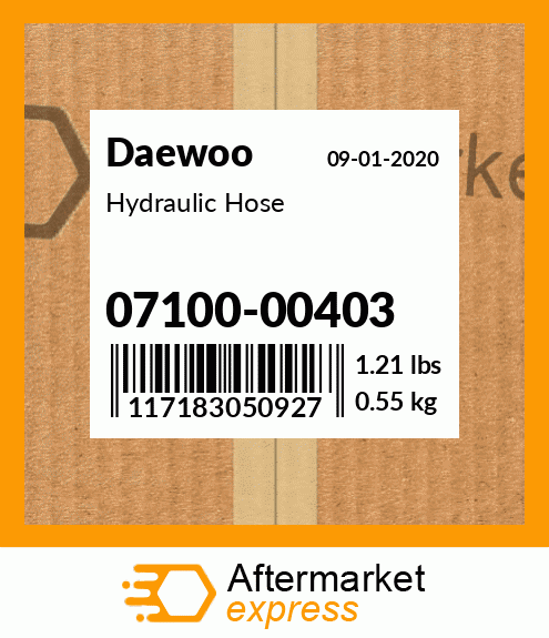 Hydraulic Hose 07100-00403