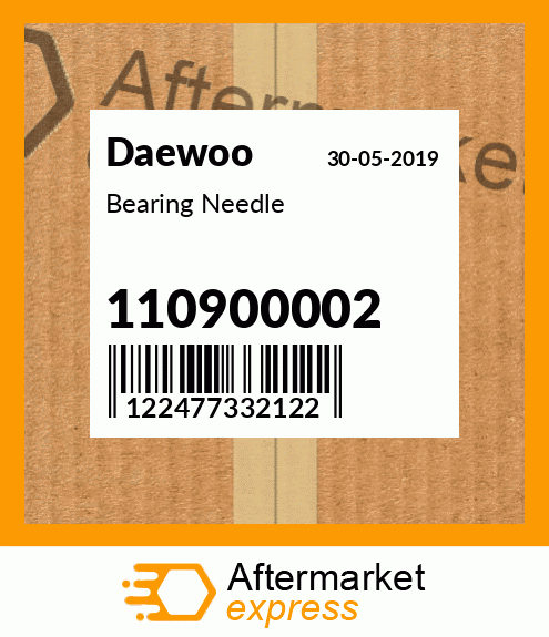 Bearing Needle 110900002