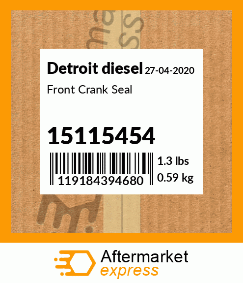 Front Crank Seal 15115454