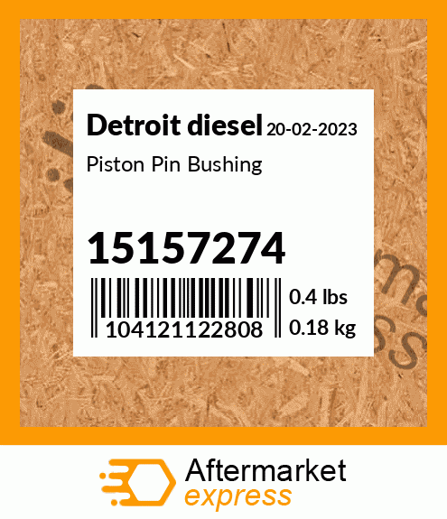 Piston Pin Bushing 15157274