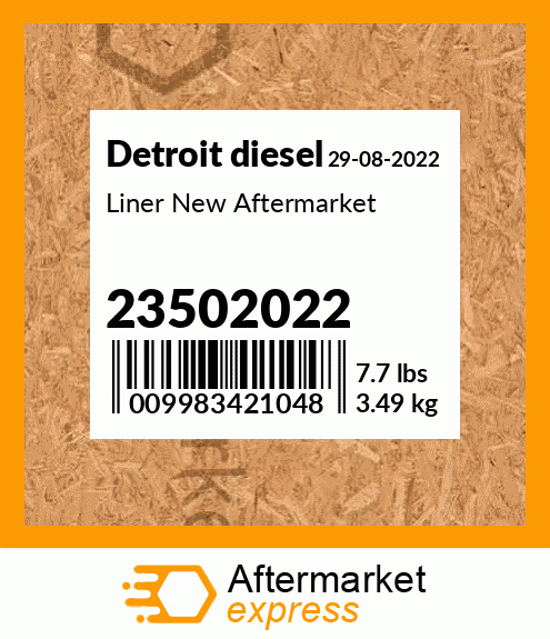 Liner New Aftermarket 23502022
