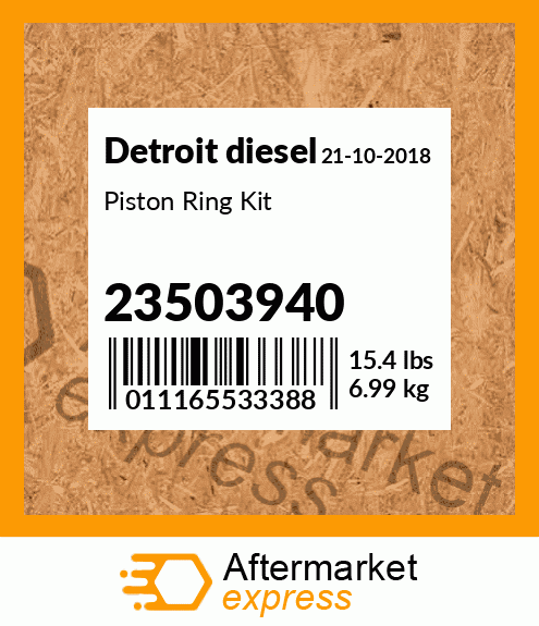 Piston Ring Kit 23503940