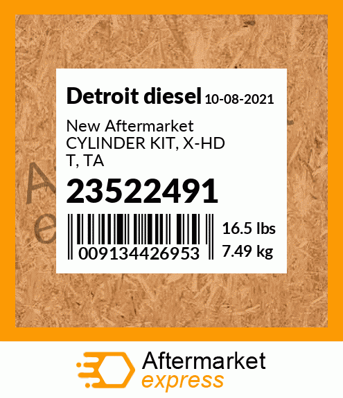 New Aftermarket CYLINDER KIT, X-HD T, TA 23522491