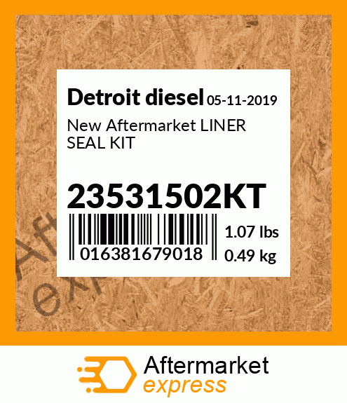 New Aftermarket LINER SEAL KIT 23531502KT